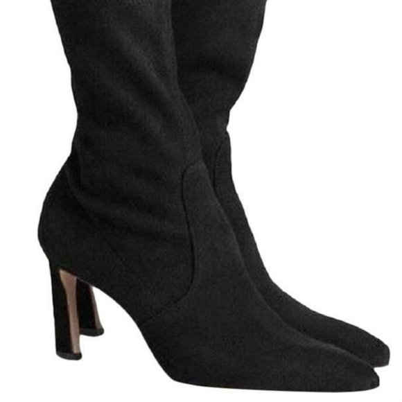 Stuart Weitzman Shoes New Stuart Weitzman Womens Rapture 75 Black